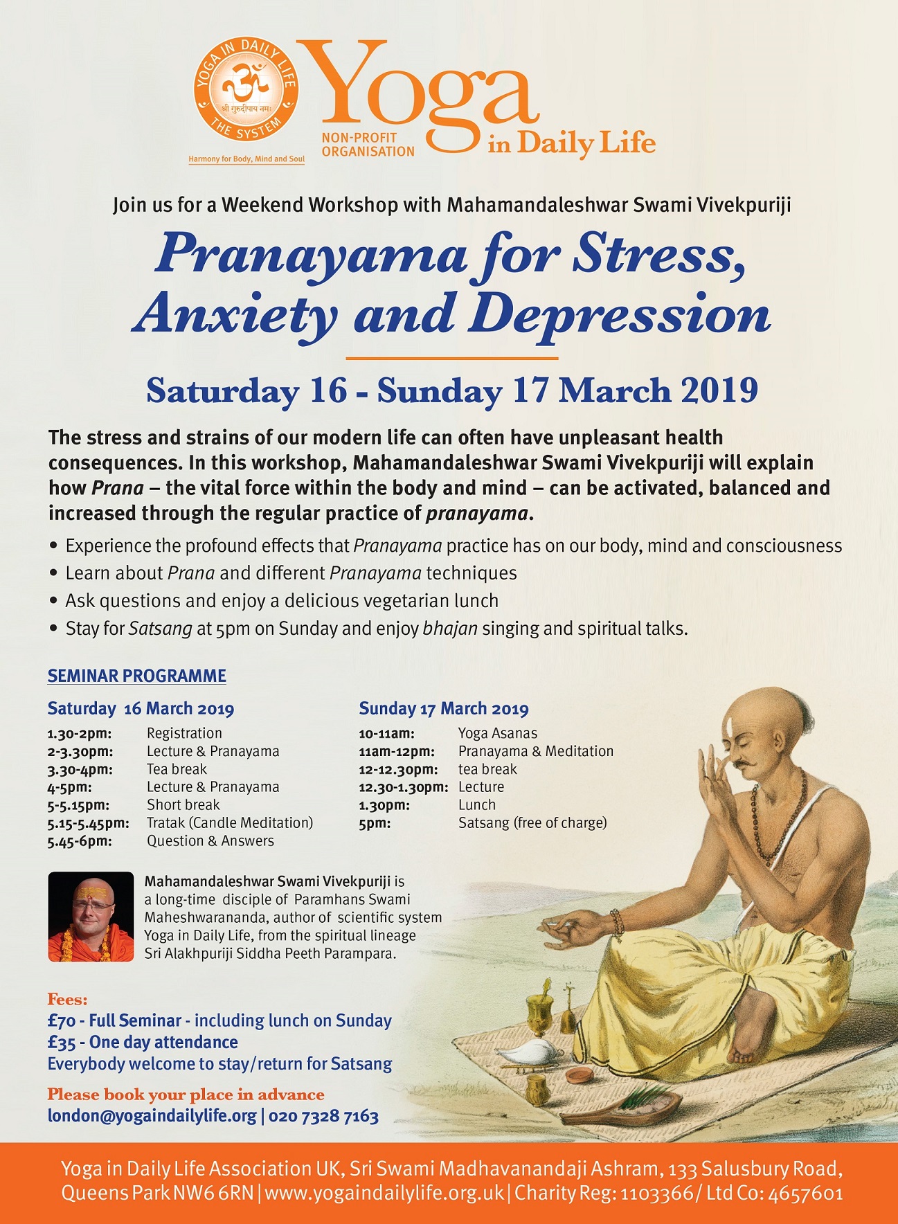 MM Swami VivekPuriji seminar London March 2019